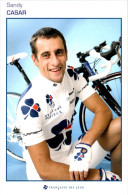 Carte Cyclisme Cycling サイクリング Format Cpm Equipe Cyclisme Pro Française Des Jeux 2007 Sandy Casar France Superbe.Etat - Wielrennen