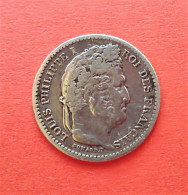 25 Centimes. Louis Philippe I. 1847 A - 25 Centimes