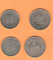 Bahrain Bahrein 25 Fils 2002 + 50 Fils 2005 - Bahreïn