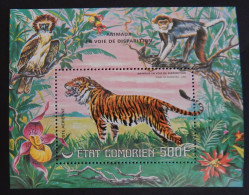 COMORES YT BLOC 7  NEUF**MNH "TIGRE DE SUMATRA" ANNÉE 1976 - Comores (1975-...)