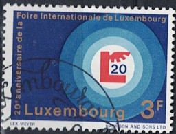 Luxemburg - 20 Jahre Internationale Messe (MiNr: 774) 1968 - Gest Used Obl - Oblitérés