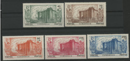 N° 192 à 196 COTE 150 €, Série Révolution Neuve ** (MNH). TB - Unused Stamps