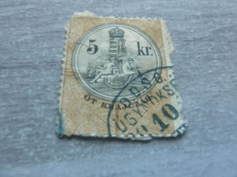 Autriche - Empire - Ot  Krajczar - 5 Kr - Dentelé - Multicolore - Oblitéré - Année 1883 - - Revenue Stamps