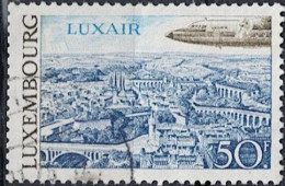 Luxemburg - Flugzeug Der Luftfahrtgesellschaft Luxair (MiNr: 777) 1968 - Gest Used Obl - Gebraucht