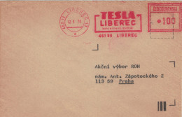 EMA Tesla Radio Industrie 46013 Liberec 1990 - Cartas & Documentos