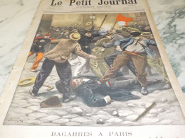LE PETIT JOURNAL NUMERO 459  BAGARRES A PARIS   -  PILLAGE DE L EGLSE SAINT JOSEPH 1899 - 1850 - 1899
