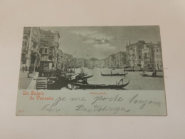 Un Saluto Da Venezia, Canal Grande. Envoyé Au Luxembourg - Venezia (Venedig)