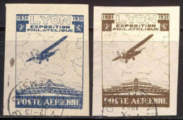 FRANCE - EXPOSITION PHIL POSTE AERIEN - LYON  Vignette  - Used - 1931 - Altri & Non Classificati