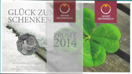 Austria , 5 Euro ,  2014 Commemorative New Year's Coin , UNC - Oesterreich