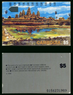 Cambogia N°14 $5 Angkor Ruins - Cambodia