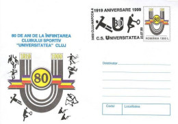 718  Handball, Rugby: PAP + Oblitération Concordante - Handball + Rugby Special Cancel On Stationery Cover - Handball