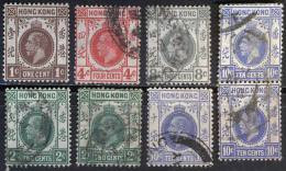 G.B. - HONG  KONG - CHINA - LOT  K. GEORG  V - Used - GOOD - Nuevos