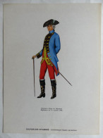 RARE PUBLICITE PHARMACEUTIQUE LABORATOIRES LATEMA  CHIRURGIEN MAJOR 1786 (2) - Objets Publicitaires
