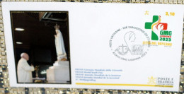 VATICAN 2023, XXXVII GIORNATA MONDIALE GIOVENTU', LISBONA OFFICIAL FDC - Covers & Documents