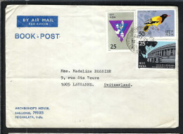 INDE P.A. Ca. 1970-80: LSC De Shillong Pour Lausanne (VD,Suisse) - Airmail