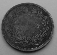 2 Francs 1832 H - 1792-1975 Convention (An II – An IV)