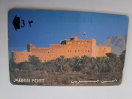 OMAN /GPT     OMN50  FORT JABRIN/ 11OMNA /      RO 3.000       Nice Used Card    **14983** - Oman