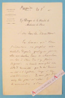 ● L.A.S 1851 Pierre-Honoré BERARD Médecin - Lichtenberg Hôpital Saint Antoine Lettre - Doyen Faculté Médecine Paris - Inventeurs & Scientifiques