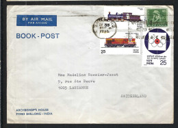 INDE P.A. Ca. 1970-80: LSC De Shillong Pour Lausanne (VD,Suisse) - Luftpost