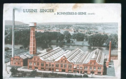 BONNIERES SUR SEINE USINE SINGER                                  NOUVEAUTES - Bonnieres Sur Seine