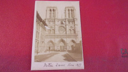 Photo  1877 PARIS FORMAT CDV NOTRE DAME PARIS - Oud (voor 1900)