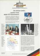 Encart Format A4 ALLEMAGNE FEDERALE N° 1789 Y & T - Andere & Zonder Classificatie