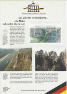 Encart Format A4 ALLEMAGNE FEDERALE N° 43 Bloc Y & T - Andere & Zonder Classificatie