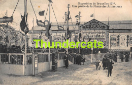 CPA EXPOSITION DE BRUXELLES 1910 UNE PARTIE DE LA PLAINE DES ATTRACTIONS - Expositions Universelles