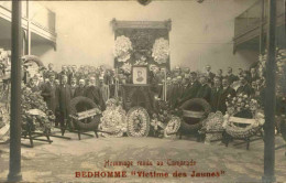 ÉVÉNEMENTS - Carte Postale Des Funérailles De Bedhomme " Victime Des Jaunes " - L 146547 - Funérailles