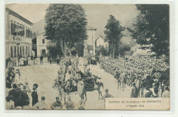 PARTENZA DEI KAISERJAGER DA CAPORETTO 4 AGOSTO 1914 VIAGGIATA FP - Slovénie