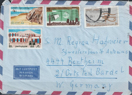 Ägypten- Luftpostbrief Mit (MiNr: 1093, 1245, 1247 + 1259) 1979 Nach Bentheim - Storia Postale