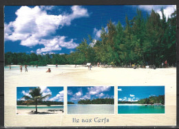ILE MAURICE. Carte Postale écrite. Ile Aux Cerfs. - Maurice