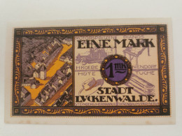 Notgeld, 1 Mark Stadt Luckenwalde 1921 - Unclassified