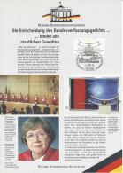 Encart Format A4 ALLEMAGNE FEDERALE N° 2046 Y & T - Andere & Zonder Classificatie