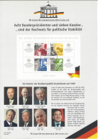 Encart Format A4 ALLEMAGNE FEDERALE N° 48 Bloc Y & T - Andere & Zonder Classificatie