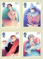 GB GREAT BRITAIN 1982 MINT PHQ CARDS EUROPA BRITISH THEATRE No 59 BALLET HARLEQUIN CLOWN OPERA MUSIC HAMLET SHAKESPEARE - PHQ Cards