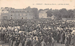 Cholet         49          Les Marchés  ..    Le   Marché Aux Boeufs 1748 Têtes De Bétails        N°67.  (Voir Scan) - Cholet