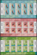 !a! GERMANY 2020 Mi. 3542-3544 MNH SET Of 3 SHEETS(10) - Sporting Aid: New Olympic Sports - 2011-2020