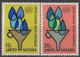 NATIONS UNIES (New York) - Conférence Des Nations Unies Sur L'eau - Unused Stamps