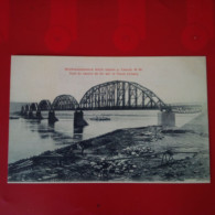 PONT DU CHEMIN DE FER SUR LE FLEUVE ENISSEY - Rusia