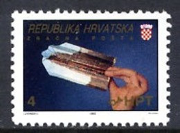 CROATIA 1992 Airmail Zagreb-Osijek MNH / **.  Michel 189 - Croatie