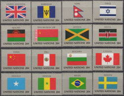 NATIONS UNIES (New York) - Drapeaux 1983 - Neufs