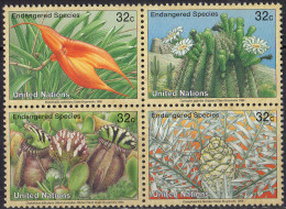 NATIONS UNIES (New York) - Espèces Menacées D'extinction 1996 - Unused Stamps