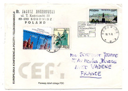 Pologne--1997--- SOBOWIDZ  Pour VEDENE --84  (France)-- Timbres Divers    ......cachet - Briefe U. Dokumente