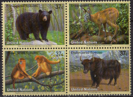 NATIONS UNIES (New York) - Espèces Menacées D'extinction 2004 - Unused Stamps