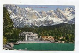 AK 155337 GERMANY - Eibsee - Hotel Mit Zugspitze - Zugspitze