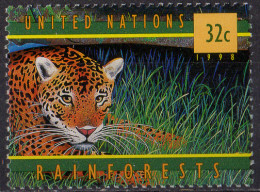 NATIONS UNIES (New York) - Les Forêts Tropicales Humides Jaguar - Unused Stamps