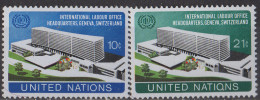 NATIONS UNIES (New York) - Nouveau Siège Du Bureau International Du Travail - Unused Stamps