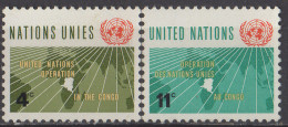 NATIONS UNIES (New York) - Opération Des Nations Unies Au Congo - Neufs