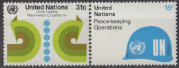 NATIONS UNIES (New York) - Opérations De Maintien De La Paix Des Nations Unies 1980 - Unused Stamps